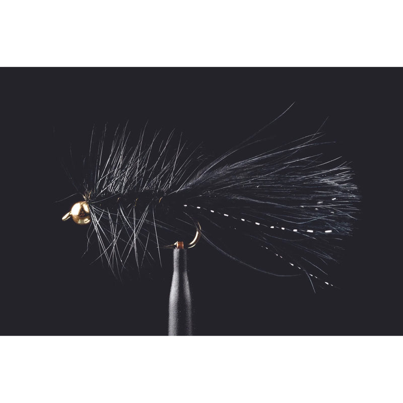 Load image into Gallery viewer, BH Woolly Bugger Freshwater Fly-Lure - Freshwater Fly-Manic Tackle Project-Black-#8-Fishing Station

