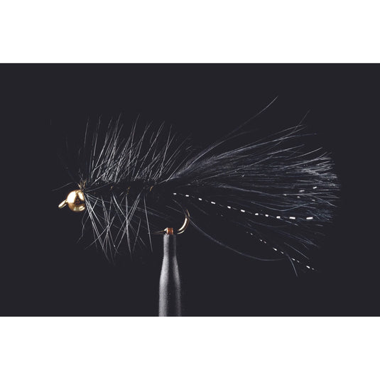 BH Woolly Bugger Freshwater Fly-Lure - Freshwater Fly-Manic Tackle Project-Black-