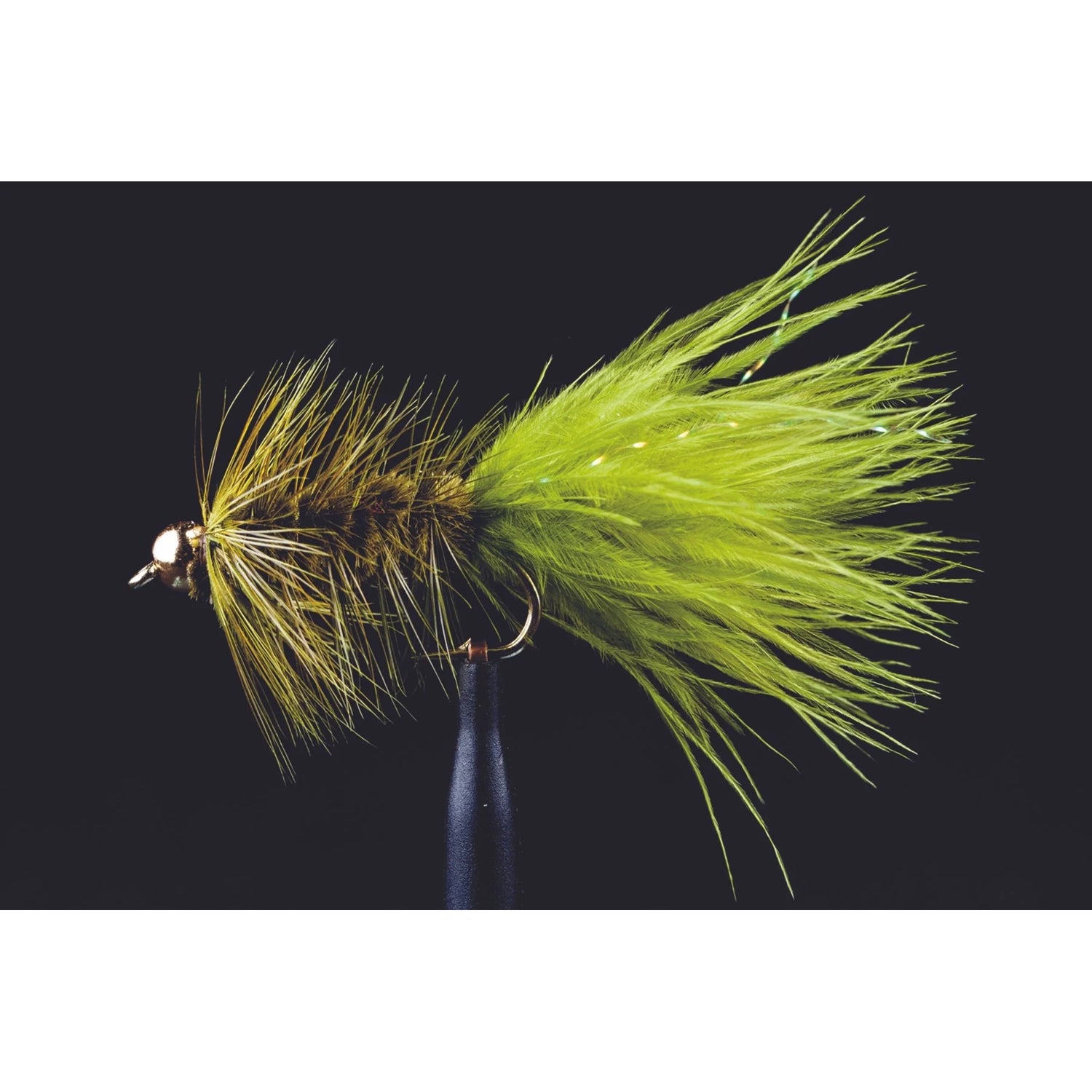 BH Woolly Bugger Freshwater Fly-Lure - Freshwater Fly-Manic Tackle Project-Olive-#8-Fishing Station