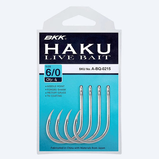 BKK Haku Live Bait Hook-Hooks - Single-BKK-Size 8/0-Fishing Station