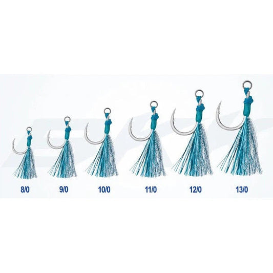 BKK Crusader Plugging Single HD Assist Hooks-Hooks - Assist-BKK-8/0 (2pk)-Fishing Station