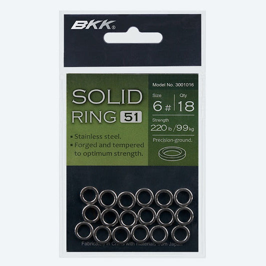 BKK Solid Ring-Terminal Tackle - Split & Solid Rings-BKK-#3-Fishing Station
