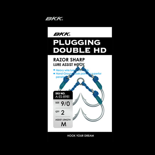 BKK Plugging Double HD Assist Hook-Hooks - Assist-BKK-8/0-Fishing Station