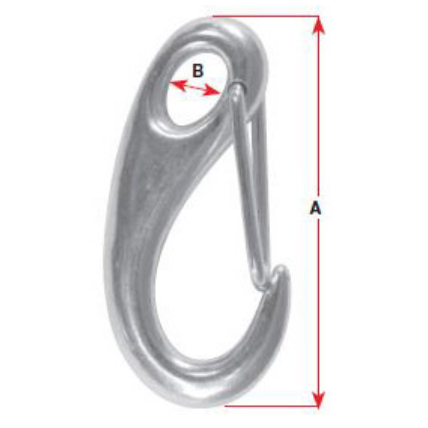 BLA Snap Hooks - Stainless Steel-Accessories - Boating-BLA-Fishing Station