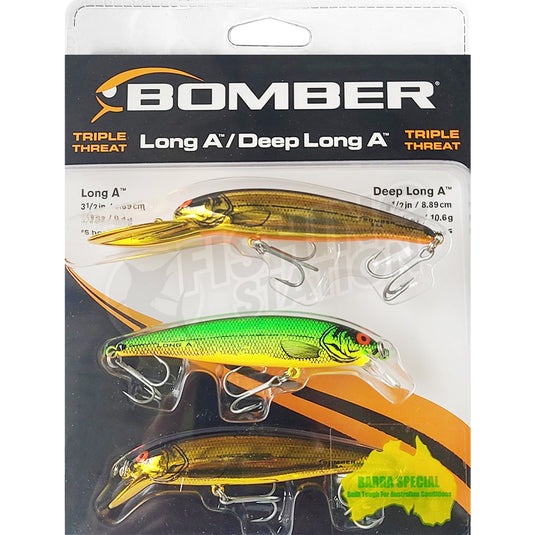 Bomber Long 14A / Deep Long 24A Triple Threat 3 Pack