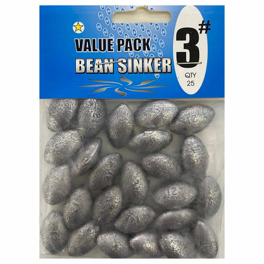 Bean Sinker Bag-Terminal Tackle - Sinkers-Viva-1 - 10g-Fishing Station