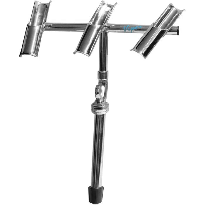 Bell Marine Viper Pro Series Multi Directional 3 Way Cast Half Tube Rod Holder-Rod Holders-Bell Marine-Pair-Fishing Station