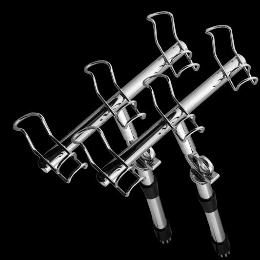 Bell Marine Viper Pro Series Multi-Directional 3-Way Double Wire Rod Holder-Rod Holders-Bell Marine-Pair-Fishing Station