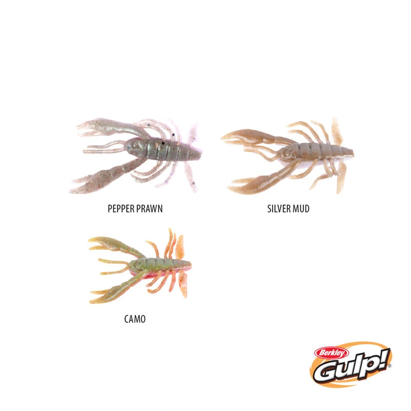 Berkley Gulp Crabby-Lure - Soft Plastic-Berkley-2"-Silver Mud-Fishing Station