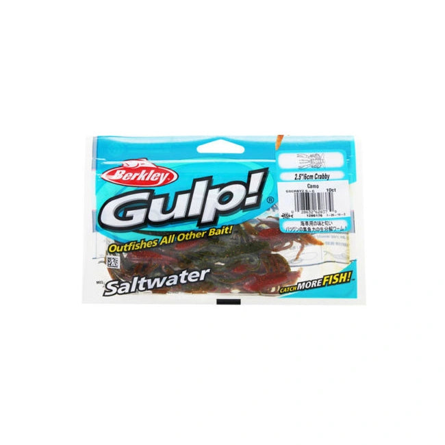 Berkley Gulp Crabby-Lure - Soft Plastic-Berkley-2"-Silver Mud-Fishing Station