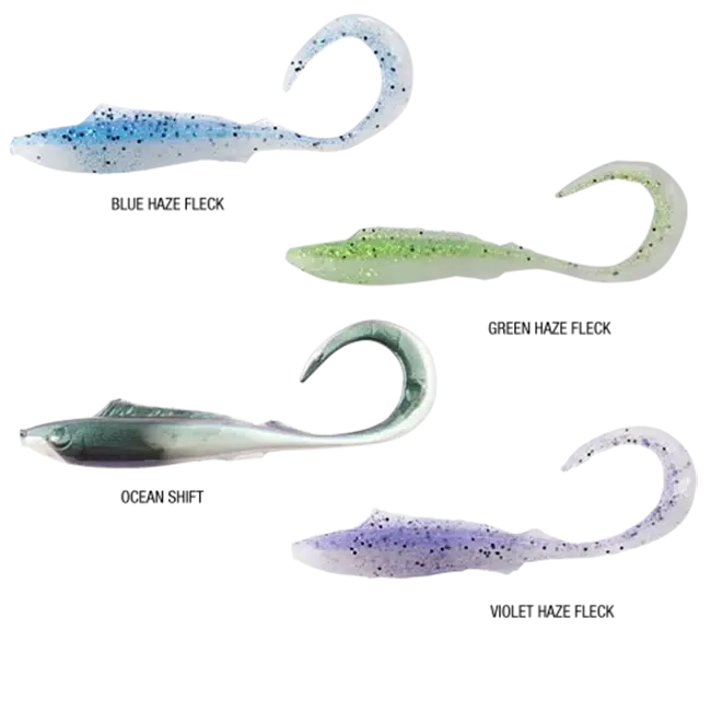 Berkley Gulp Nemesis-Lure - Soft Plastic-Berkley-5”-Green Haze Fleck-Fishing Station