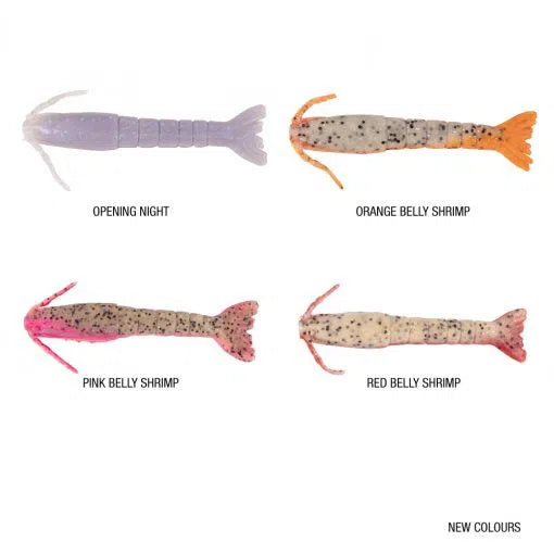 Berkley Gulp Shrimp-Lure - Soft Plastic-Berkley-4"-Orange Belly Shrimp-Fishing Station