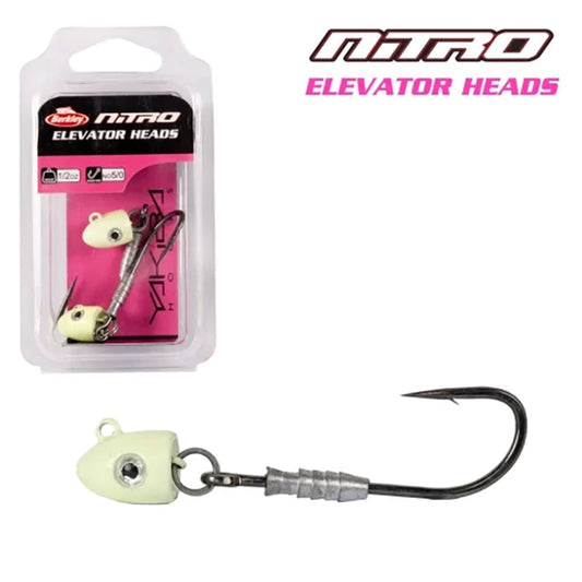 Berkley Nitro Elevator Jig Heads-Hooks - Jigheads-Berkley-Lumo-1OZ-5/0-Fishing Station