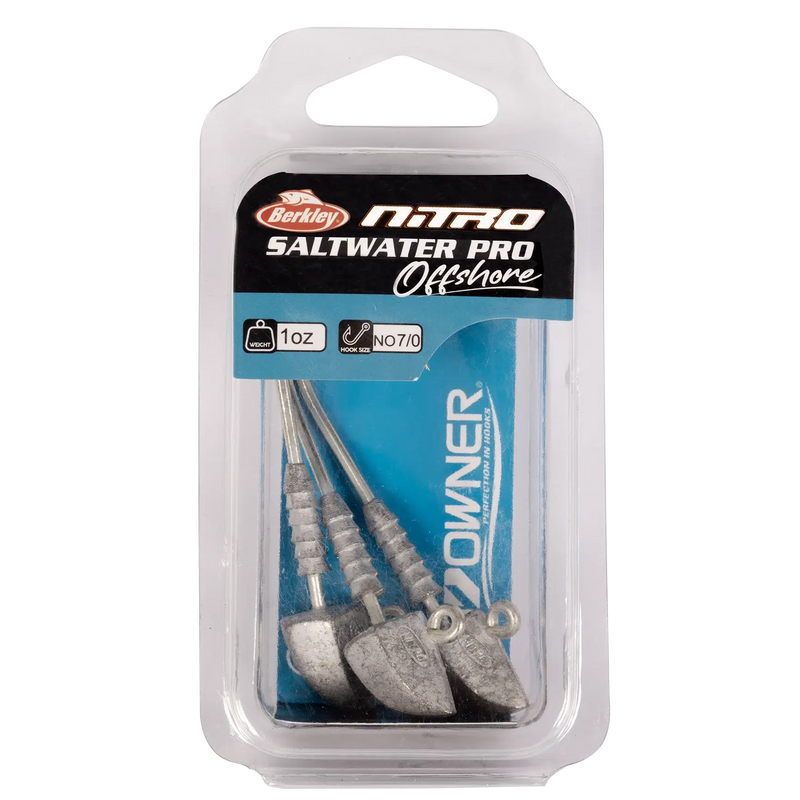 Load image into Gallery viewer, Berkley Nitro Saltwater Pro Offshore Jighead-Hooks - Jigheads-Berkley-1/6OZ-5/0-Fishing Station
