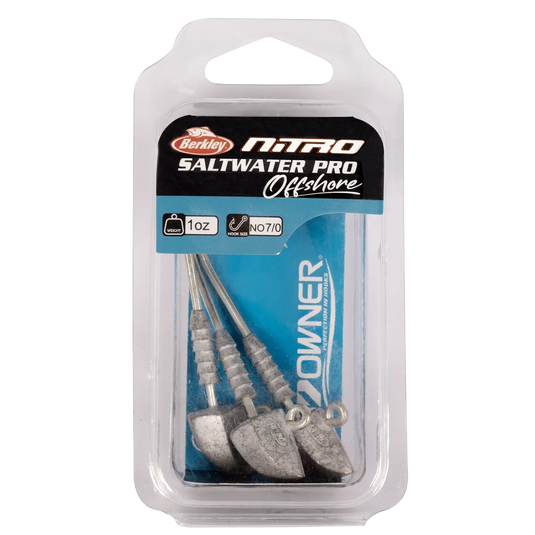 Berkley Nitro Saltwater Pro Offshore Jighead-Hooks - Jigheads-Berkley-1/6OZ-5/0-Fishing Station