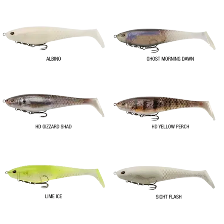 Load image into Gallery viewer, Berkley Powerbait CullShad Rigged Soft Plastic Lure-Lure - Soft Plastic-Berkley-HD Gizzard Shad-6&quot;-Fishing Station
