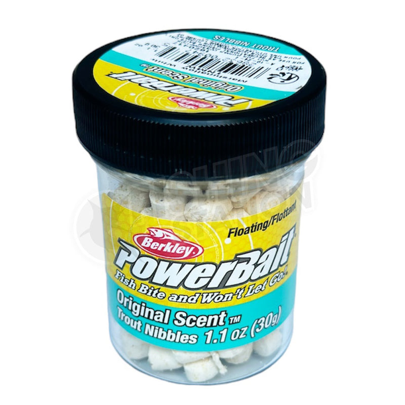 Load image into Gallery viewer, Berkley PowerBait Trout Nibbles-Fish Attractants &amp; Scents-Berkley-Marshmallow White-Fishing Station
