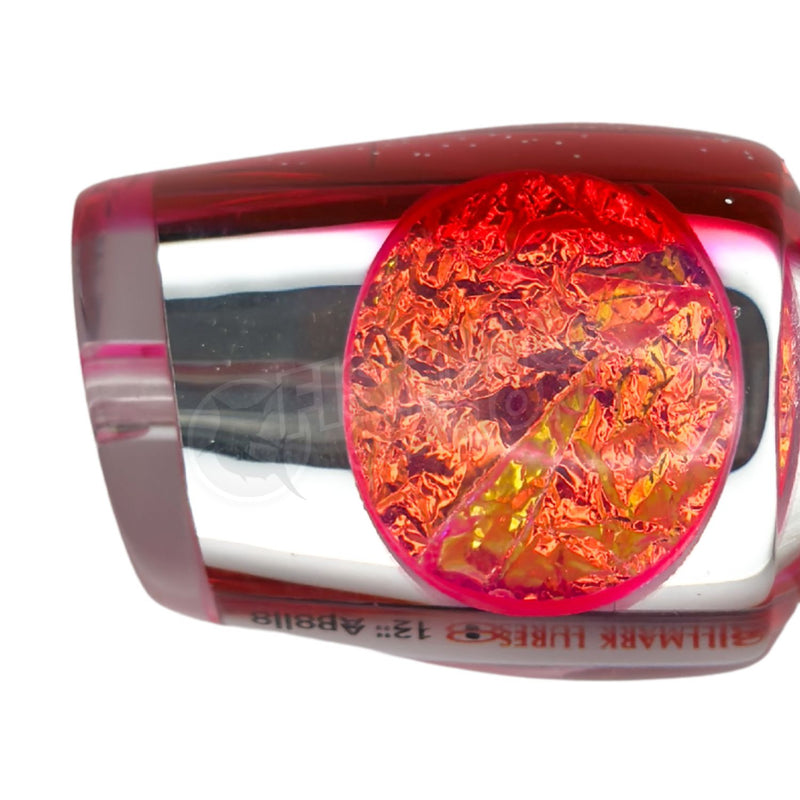 Load image into Gallery viewer, Billmark 12&quot; Apollo Platinum Series Skirted Trolling Lure-Lure - Skirted Trolling-Billmark-Pink Mirror-Fishing Station
