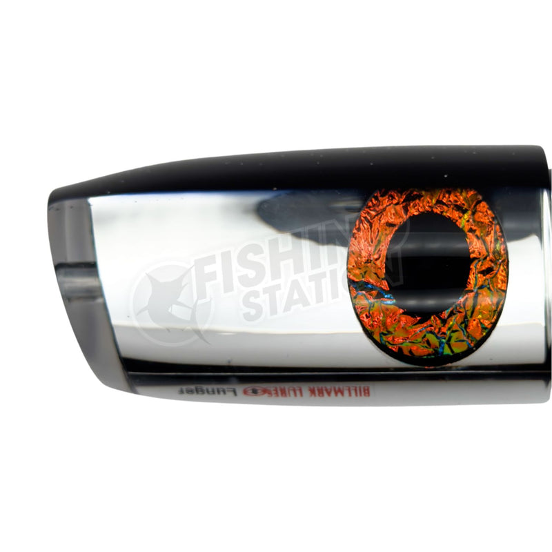 Load image into Gallery viewer, Billmark Lunger Platinum Series Skirted Trolling Lure-Lure - Skirted Trolling-Billmark-Black Mirror-Fishing Station
