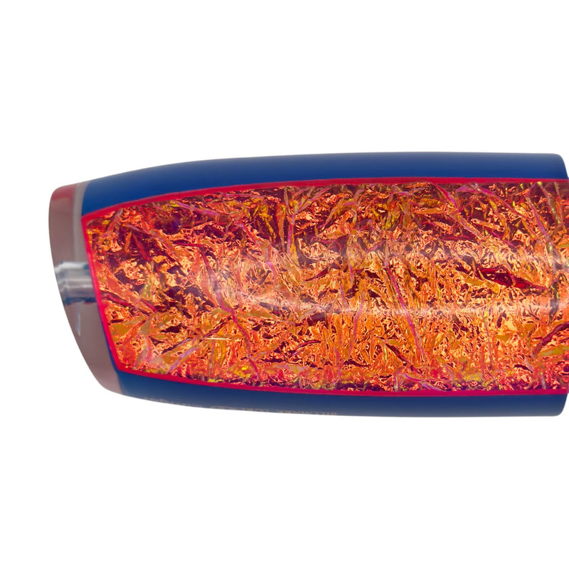 Load image into Gallery viewer, Billmark Lunger Platinum Series Skirted Trolling Lure-Lure - Skirted Trolling-Billmark-Blue Pink Foil-Fishing Station
