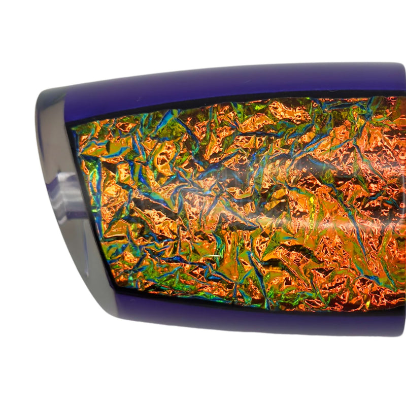 Load image into Gallery viewer, Billmark Wise One Platinum Series Skirted Trolling Lure-Lure - Skirted Trolling-Billmark-Purple Gold Foil-Fishing Station
