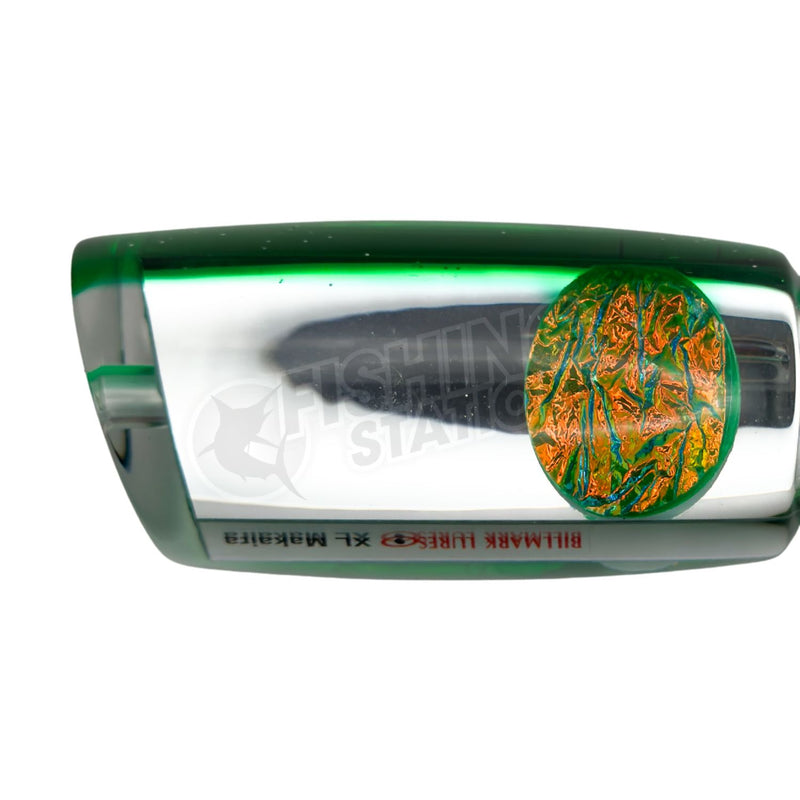 Load image into Gallery viewer, Billmark XL Makaira Platinum Series Skirted Trolling Lure-Lure - Skirted Trolling-Billmark-Green-Fishing Station

