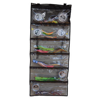 Black Magic 6 Pocket Lure Wrap-Tackle Boxes & Bags - Lure Wraps-Black Magic-Fishing Station