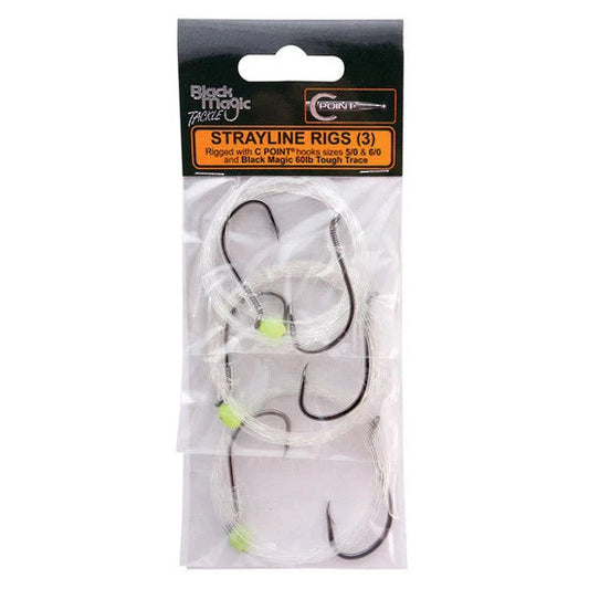 Black Magic C Point Strayline Rig-Terminal Tackle - Pre-Made Rigs-Black Magic-CP5/0 & CP6/0 HOOKS-Fishing Station