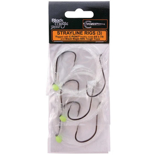 Black Magic C Point Strayline Rig-Terminal Tackle - Pre-Made Rigs-Black Magic-CP6/0 & CP7/0 HOOKS-Fishing Station