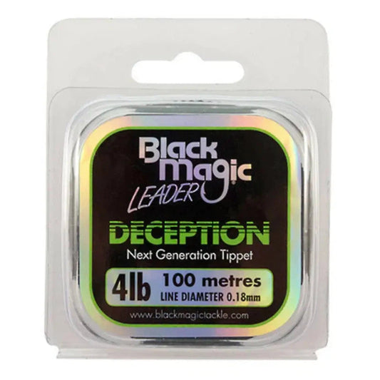 Black Magic Deception Tippet Green-Line - Leader-Black Magic-4lb (100mtrs)-Fishing Station