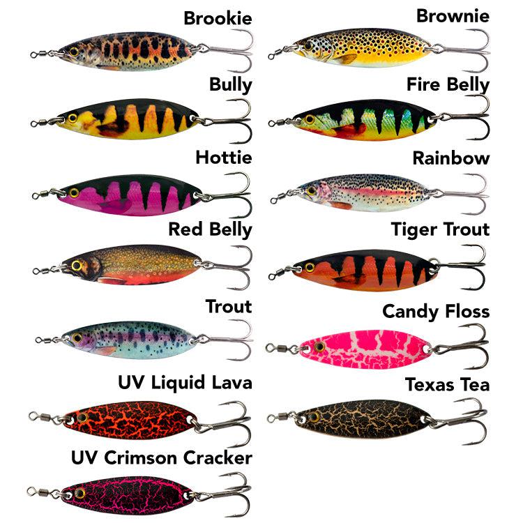 Load image into Gallery viewer, Black Magic Enticer-Lure - Spinnerbaits &amp; Spinners-Black Magic-7g-Brookie-Fishing Station
