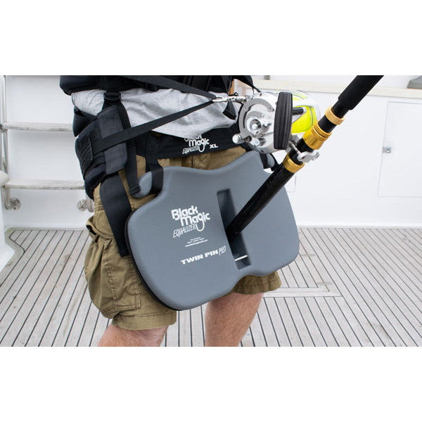 Black Magic Equalizer Set Twin Pin Pro (Gimbal, Harness, Carry Bag) –  Fishing Station