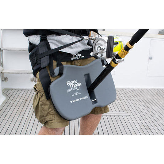 Black Magic Equalizer Set Twin Pin Pro (Gimbal, Harness, Carry Bag)-Gimbals & Harnesses-Black Magic-Fishing Station