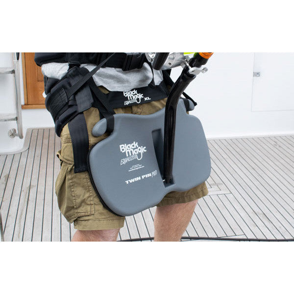 Black Magic Equalizer Set Twin Pin Pro (Gimbal, Harness, Carry Bag)-Gimbals & Harnesses-Black Magic-Fishing Station