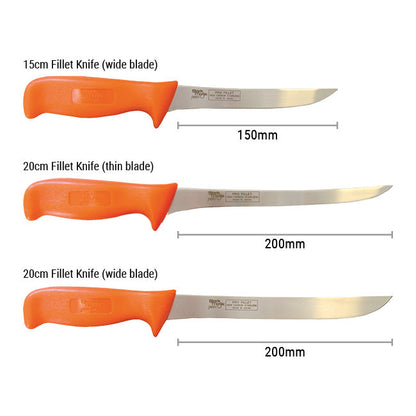 Black Magic Pro Fillet Knife-Tools - Knives-Black Magic-20cm Wide Blade-Fishing Station