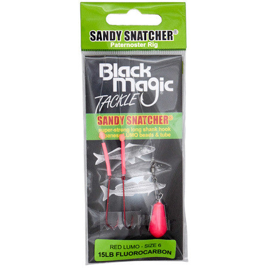 Load image into Gallery viewer, Black Magic Sandy Snatcher Rig-Terminal Tackle - Pre-Made Rigs-Black Magic-6 - (1pc)-Fishing Station
