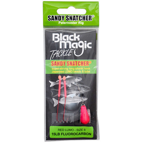 Load image into Gallery viewer, Black Magic Sandy Snatcher Rig-Terminal Tackle - Pre-Made Rigs-Black Magic-8 - (1pc)-Fishing Station
