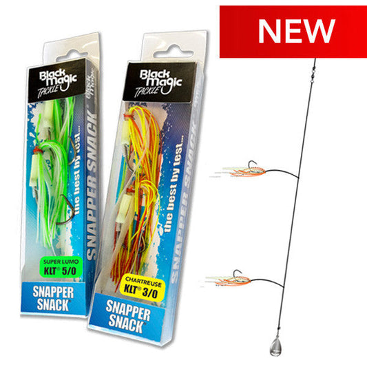 Black Magic Snapper Snack Rig-Terminal Tackle - Pre-Made Rigs-Black Magic-Bleeding Pilly-3/0-Fishing Station