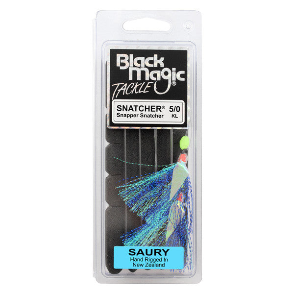Black Magic Snapper Snatcher Rig - KL-Terminal Tackle - Pre-Made Rigs-Black Magic-Saury-5/0-Fishing Station