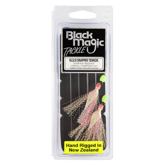 Load image into Gallery viewer, Black Magic Snapper Snatcher Rig - KL-Terminal Tackle - Pre-Made Rigs-Black Magic-Snapper Terror-5/0-Fishing Station
