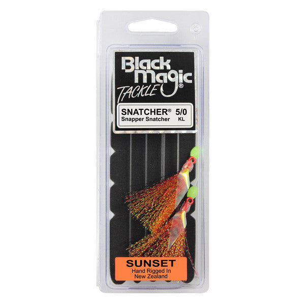 Load image into Gallery viewer, Black Magic Snapper Snatcher Rig - KL-Terminal Tackle - Pre-Made Rigs-Black Magic-Sunset-4/0-Fishing Station
