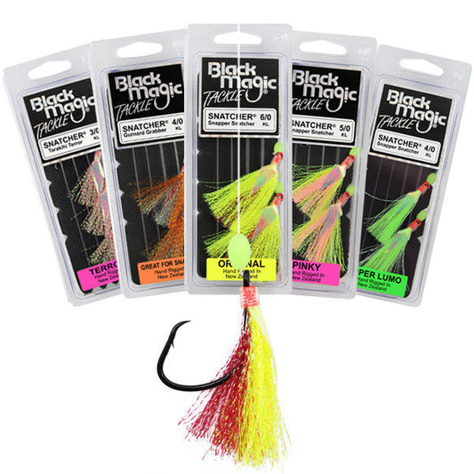 Black Magic Snapper Snatcher Rig - KL-Terminal Tackle - Pre-Made Rigs-Black Magic-Super Lumo-4/0-Fishing Station