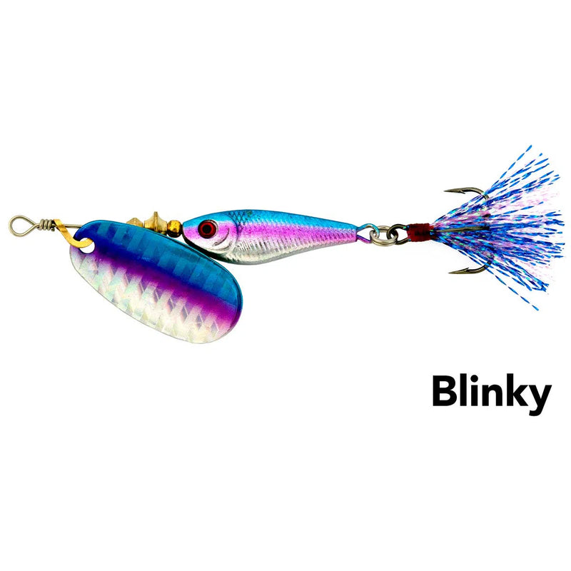 Load image into Gallery viewer, Black Magic Spinmax Lure-Lure - Spinnerbaits &amp; Spinners-Black Magic-Aztec-9.3g-Fishing Station
