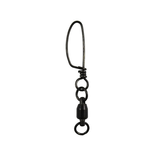 Black Magic Twin Spin Ball Bearing Swivels-Terminal Tackle - Swivels & Snaps-Black Magic-10kg-Fishing Station