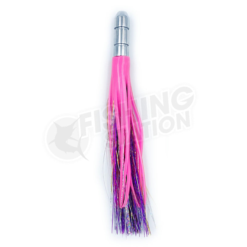 Load image into Gallery viewer, Black Pete Pelagic Pirate Skirted Trolling Lure-Lure - Skirted Trolling-Black Pete-5.5&quot;-#1 Skirt/Flash-Fishing Station
