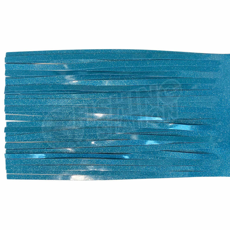 Load image into Gallery viewer, Black Pete Trolling Lure Vinyl Skirt-Skirt-Black Pete-#2 Light/Ice Blue-Fishing Station
