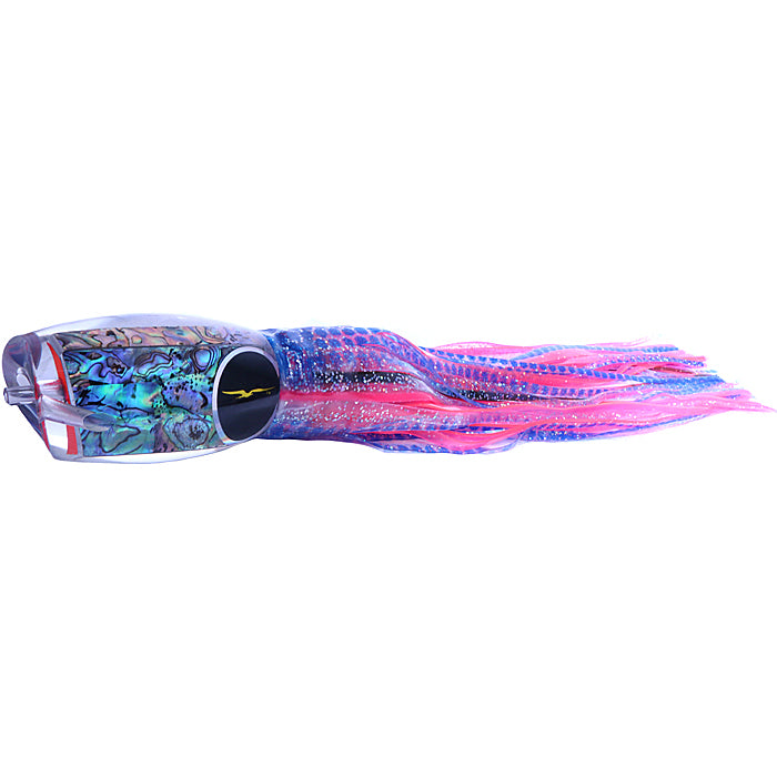 Load image into Gallery viewer, Black Bart Blue Breakfast Skirted Trolling Lure
