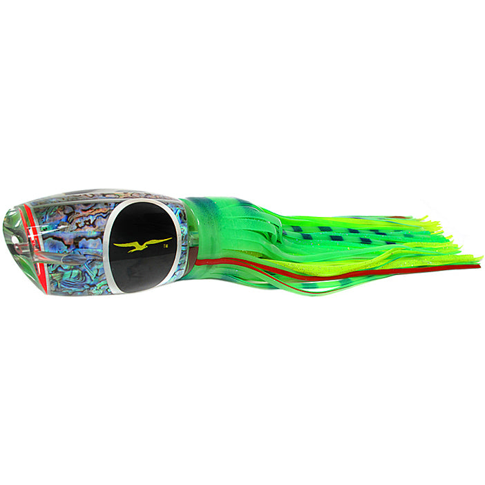 Load image into Gallery viewer, Black Bart Breakfast Skirted Trolling Lure

