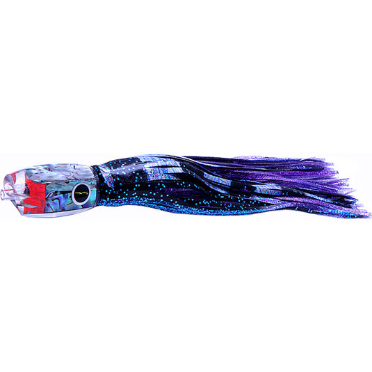 Black Bart Pelagic Breakfast Skirted Trolling Lure-Lure - Skirted Trolling-Black Bart-BPS/PUF - Black Purple Split/Purple Fleck-Fishing Station