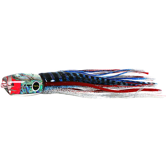 Black Bart Pelagic Breakfast Skirted Trolling Lure-Lure - Skirted Trolling-Black Bart-BL/WH - Blue White-Fishing Station
